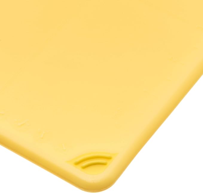 San Jamar CBG6938YL Saf-T-Grip Bar Cutting Board