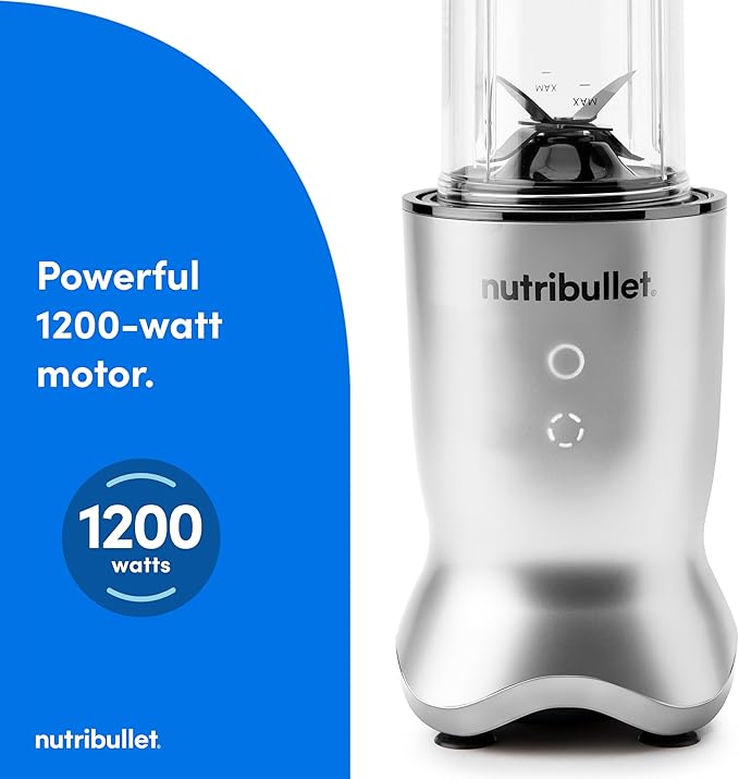 nutribullet Ultra Personal Blender, Deluxe Version, NB80500, 32 oz, Gray
