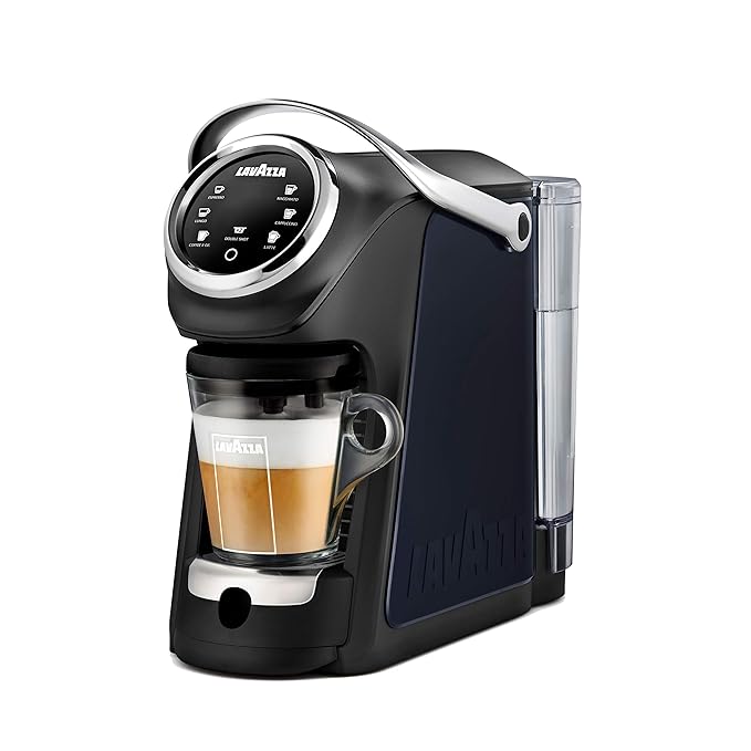 Lavazza Expert Coffee Classy Plus Single Serve ALL-IN-ONE Espresso & Coffee Brewer Machine - LB 400 - (Includes Built-in Milk Vessel/Frother)