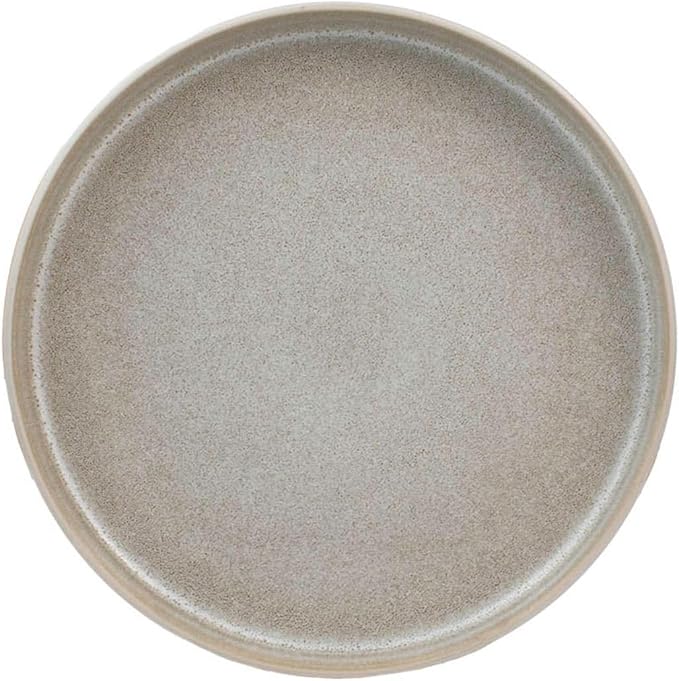 Sango 12 Pieces Stoneware Fluted Dinnerware Set, Modern Cream Dishes for 4, Premium Serving Plates and Bowls Sets, Chip & Scratch Resistant, Ceramic Kitchen Dish, Microwave & Dishwasher Safe, Anderson