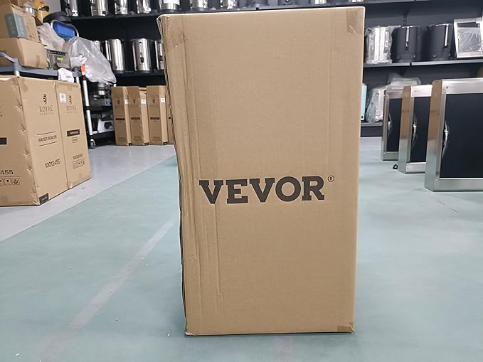 VEVOR Commercial Coffee Urn, 110Cups/16.5L Stainless Steel Large Coffee Dispenser, 1500W 110V Electric Coffee Maker Urn For Quick Brewing, Hot Water Urn for Easy Cleaning