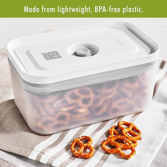 ZWILLING Fresh & Save 3-pc Plastic Food Storage Container, Meal Prep Container, BPA-Free- Assorted Sizes