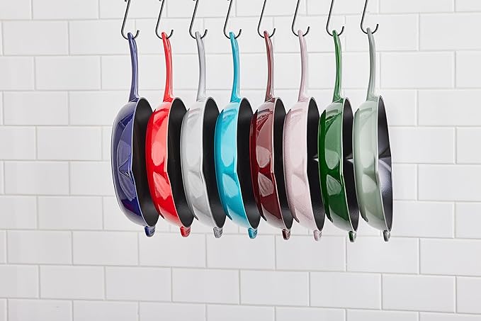 Staub Cast Iron 10-inch Fry Pan - Grenadine, Made in France