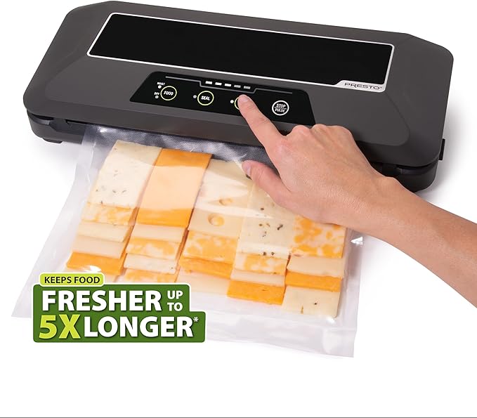 Presto 05622 FreshDaddy Automatic Electric Vacuum Sealer
