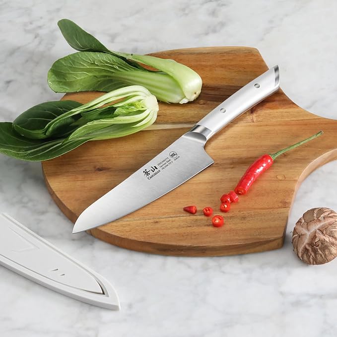 Cangshan HELENA Series 5.5-Inch Prep Utility Knife, Forged German Steel (White)