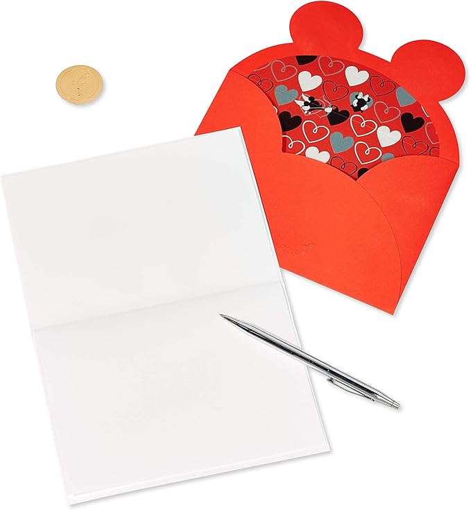 Papyrus Disney Blank Card (Minnie and Mickey Mouse)