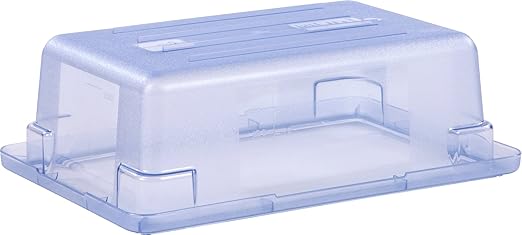 Carlisle FoodService Products CFS 10611C14 StorPlus Color-Coded Food Box Storage Container Only, 3.5 Gallon, 18" x 12" x 6", Blue (Pack of 6)
