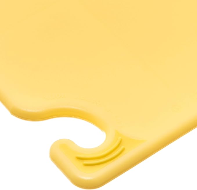 San Jamar CBG6938YL Saf-T-Grip Bar Cutting Board
