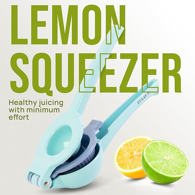 ZK Lemon Squeezer - 2 in 1 - Light Blue & Purple Slate