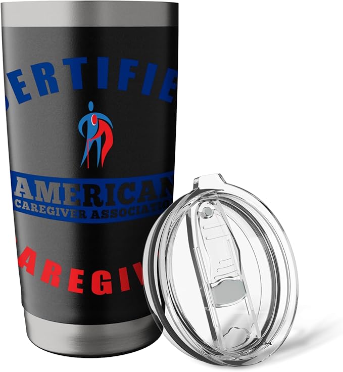 Certified Caregiver (Official ACA Merch) Stainless Steel Insulated Tumbler
