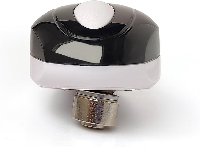 A1 Electric Can Opener – Smooth Edge Tin Opener with Easy-Touch Start & Stop, Ergonomic, Compact & Cordless Design - Black