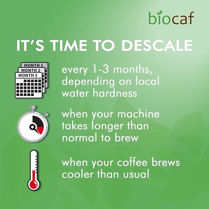 Urnex Full Circle Espresso Machine - 2 Single Use Packets - Descaling Powder Safe On Keurig Delonghi Nespresso Ninja Hamilton Beach Mr Coffee Braun