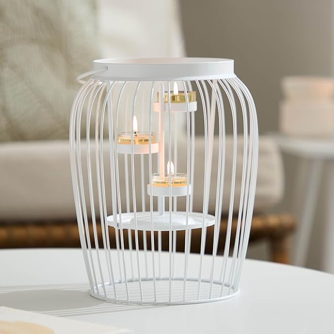 PartyLite Tea Lights Candles, Crisp Linens with Jasmine and Lily Scent, Gift Set of 12, Aromatherapy with up to 4 to 6 Hours Burn Time, Ideal for Home Decor, Holiday Gifting & Celebration