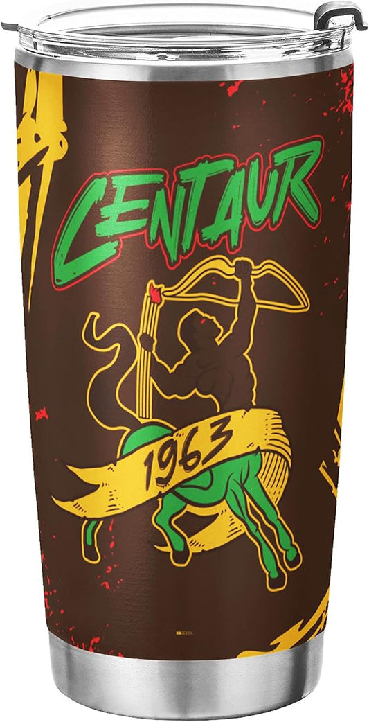 Iota Phi Theta Officially Licensed - 20 oz Stainless Steel Insulated Sublimation Tumbler - Centaur - Fraternity Paraphernalia