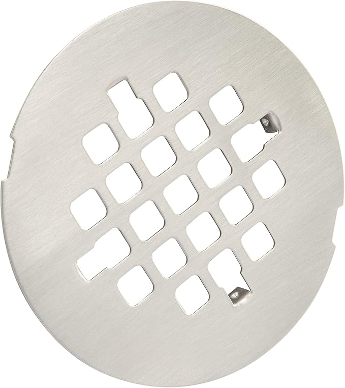 Artiwell 4-1/4” OD Snap-in Shower Drain Cover, Round Shower Drain Strainer Grid, Replacement Cover, Designed for Long-Lasting
