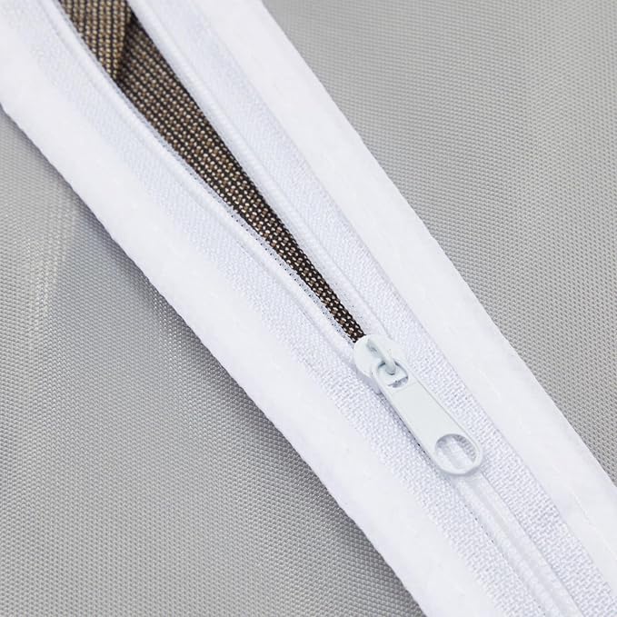 Stockroom Plus Clear Hanging Garment Bag - Zippered Dust Clothing Covers - Polyethylene Garment Bags for Coats & Dresses - Suit & Dress Travel Cases - Pack of 8, 4 Sizes 40x24-60x24 in