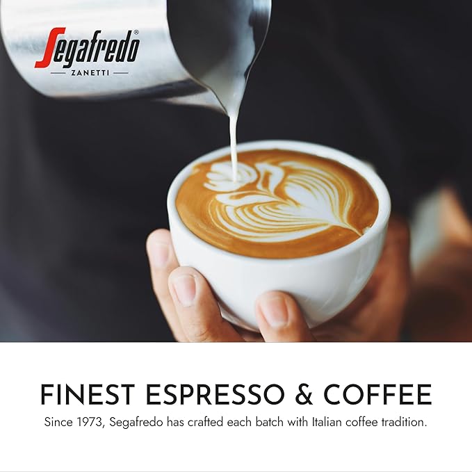 Segafredo Zanetti Espresso Capsules – Aluminum Pods for Nespresso Original Machines – Extra Dark Roast Premium Espresso with a Bold Aroma – Smoky, Intensity 12 – Forte, 10 Count (Pack of 4)
