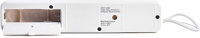 CDN Audio/Visual Refrigerator/Freezer Alarm | Room & Refrigerator/Freezer Monitoring, Alert, 39" Sensor Cable, Protects Against Food Spoilage During Power Outages - TA20