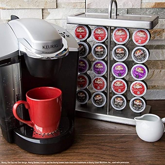 Folgers 100% Colombian Decaf Medium Roast Coffee, 96 Keurig K-Cup Pods, 24 Count (Pack of 4)
