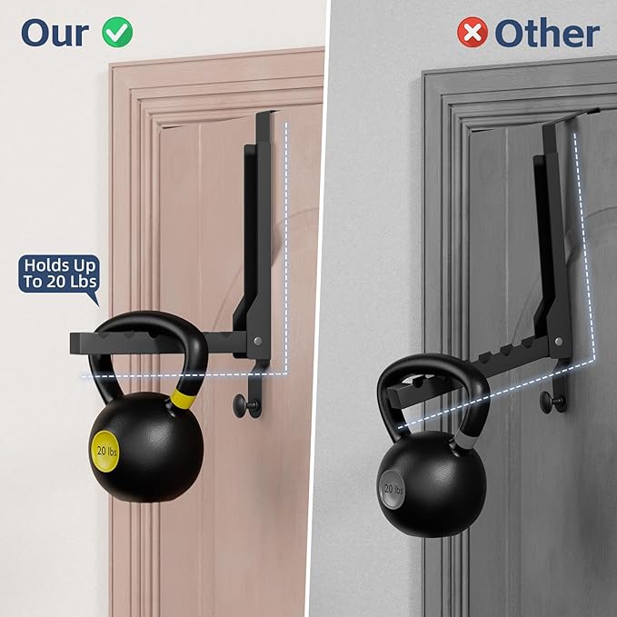 2 Pack Over The Door Hanger Foldable Heavy Duty Over The Door Hooks Hanger,Over The Door Drying Rack for Laundry, Rust-Resistant Over The Door Clothes Hanger, Over Door Hook for Hanging Clothes,Black