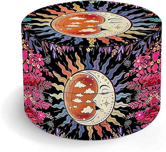 2.5 Inch Boho Grinder, Large Spice Grinder（The Sleeping Moon Pattern）