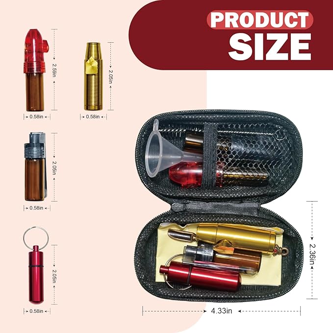 Portable Spice Dispenser, Leak-proof Metal Spice Jar, Mini Kitchen Spice Set, Sealed Storage Container for Spices during Travel and Outdoor Camping (5)
