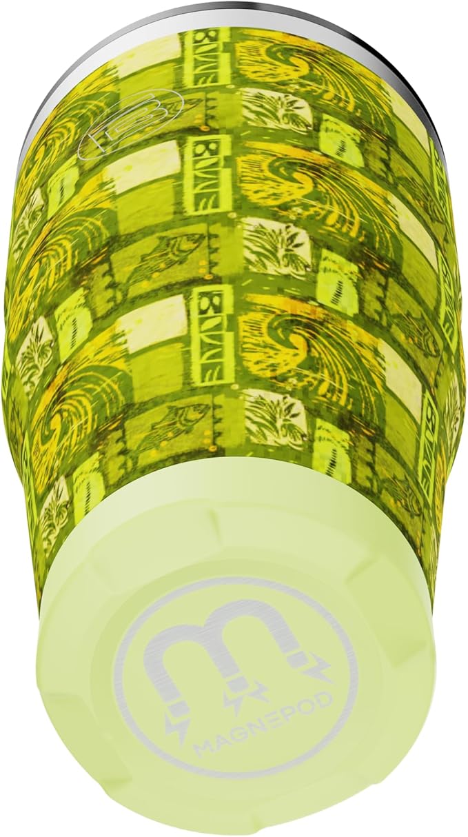 BOTE MagnePod Drinkware MagneTumbler includes Lid with Straw Drink Tumbler Magnetically attaches to Compatible SUPs Kayaks Floats Hangouts 32 oz Multiple Colors