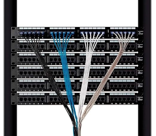 Monoprice Cat6A 25ft Purple 10-Pk Patch Cable UTP 30AWG 10G Pure Bare Copper Snagless RJ45 SlimRun Series Ethernet Cable