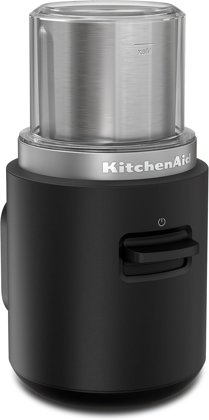 KitchenAid Go™ Cordless Blade Grinder - battery sold separately, KBGR100, Black Matte