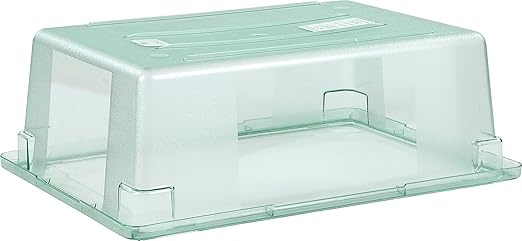 Carlisle FoodService Products CFS 10622C09 StorPlus Color-Coded Food Box Storage Container Only, 12.5 Gallon, 26" x 18" x 9", Green (Pack of 4)