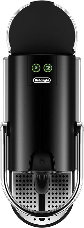 Nespresso Pixie Coffee and Espresso Machine by De'Longhi with Milk Frother, Aluminum, 34 ounces