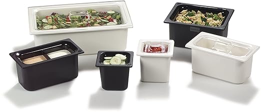 Carlisle FoodService Products CM112707 Coldmaster Acrylic Third Size Lid, 12.72" Length x 6.90" Width x 1/8" Height, Clear (Case of 2)