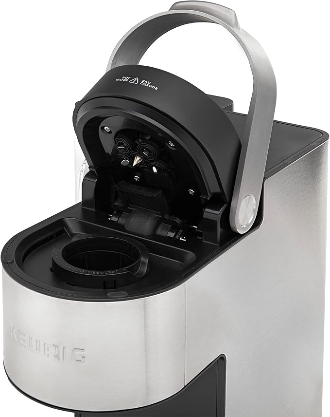 Keurig® K-Supreme Plus Single Serve K-Cup Pod Coffee Maker, MultiStream Technology, Black/Stainless Steel (Renewed)