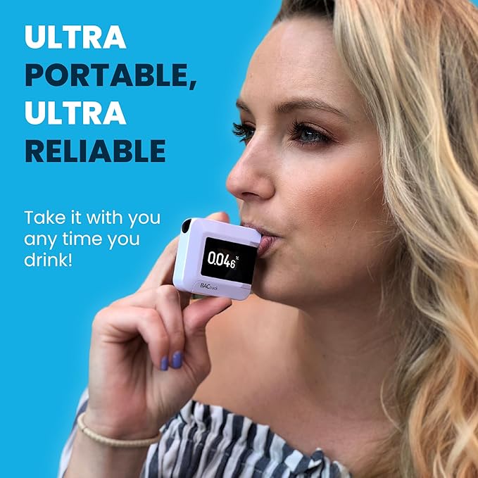 BACtrack C8 Breathalyzer | Professional-Grade Accuracy | Optional Wireless Smartphone Connectivity | Compatible w/ Apple iPhone, Google & Samsung Android Devices | Apple HealthKit Integration