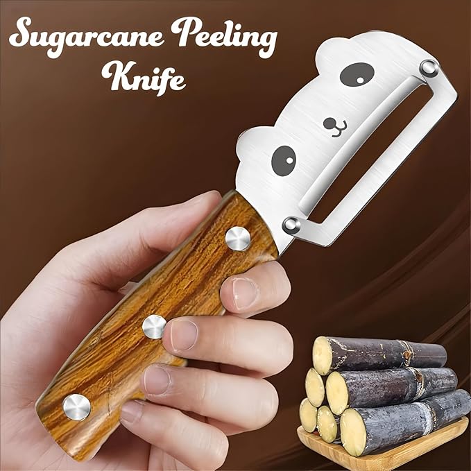 Vegetable Peeler Sharp Stainless Steel Blades for Sugarcane Pumpkin Papaya Potato pineapple Peeling Tool