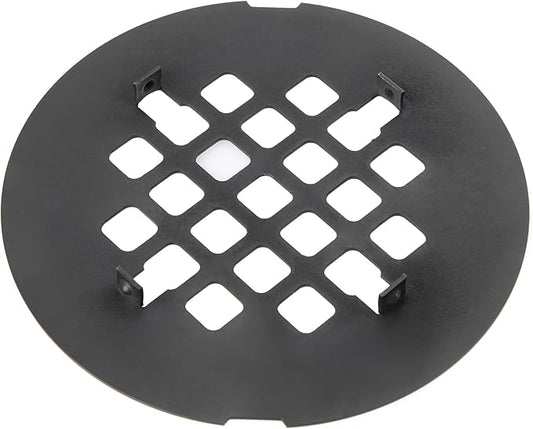 Artiwell 4-1/4” OD Snap-in Shower Drain Cover, Round Shower Drain Strainer Grid, Replacement Cover, Designed for Long-Lasting