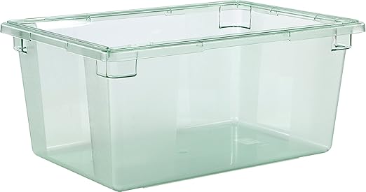 Carlisle FoodService Products CFS 10623C09 StorPlus Color-Coded Food Box Storage Container Only, 16.6 Gallon, 26" x 18" x 12", Green (Pack of 3)