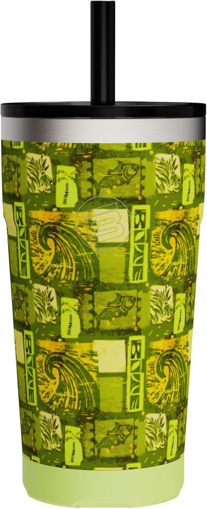 BOTE MagnePod Drinkware Insulated Drink Tumbler includes Lid with Straw Magnetically attaches to Compatible SUPs Kayaks Floats Hangouts 20 oz Multiple Colors