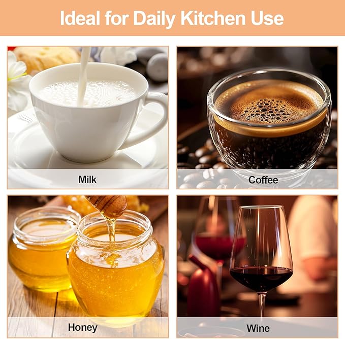 Ultra-Fine Nylon Mesh Strainer- Mini Kitchen Colander for Coffee, Milk, Yogurt, Juice - Non-Slip Handle & Hanging Hole (120/200 Mesh)