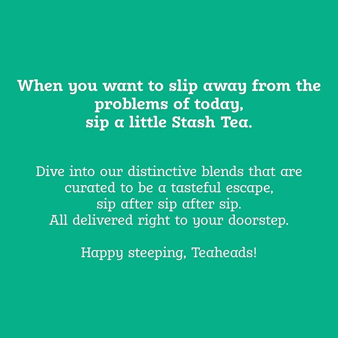 Stash Tea Peppermint Herbal Tea, 6 Boxes of 30 Tea Bags Each (180 Tea Bags Total)