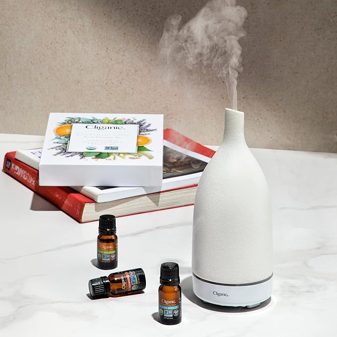 Cliganic Organic Lemon Tea Tree Essential Oil, 100% Pure Natural for Aromatherapy | Non-GMO Verified