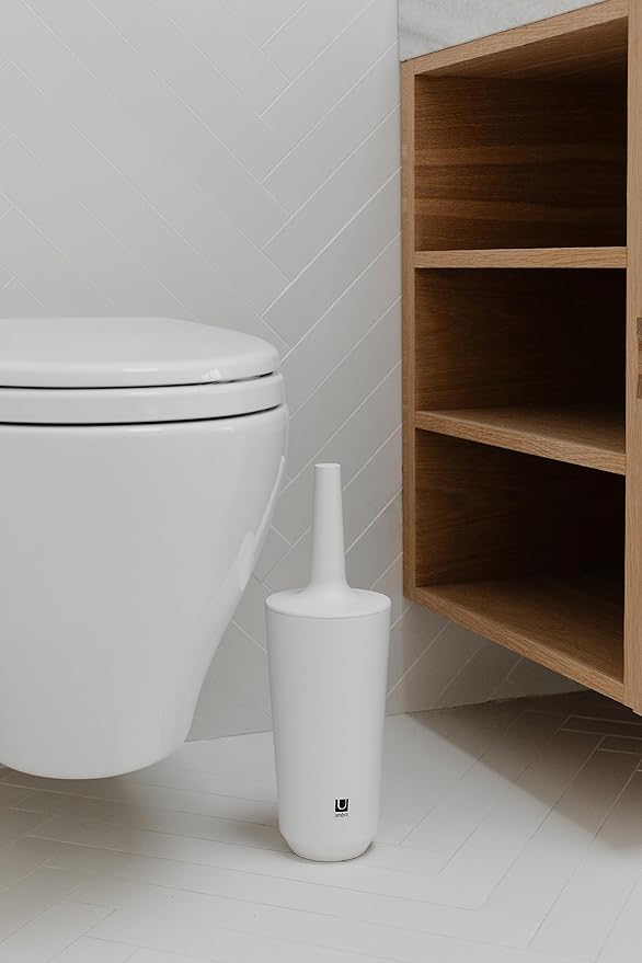 Umbra Corsa Toilet Brush,White