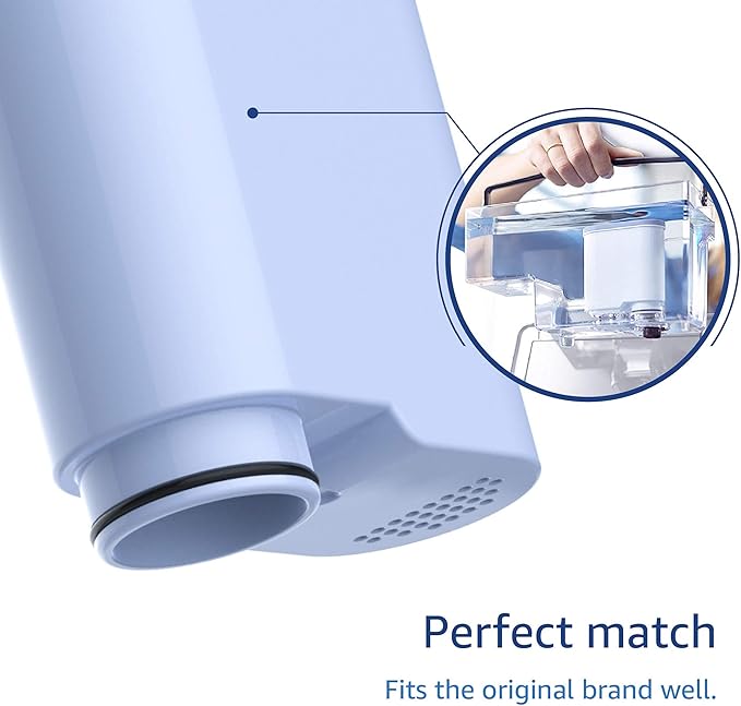 Waterdrop Coffee Water Filter, Replacement for Philips® AquaClean® CA6903/10 CA6903/22, Saeco® and Philips® Fully Automatic Coffee Machines, TÜV SÜD certified, Reduces PFAS, PFOA/PFOS, 2 Packs
