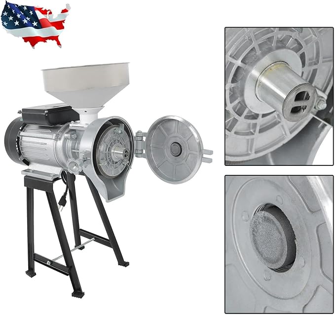 Wet&Dry Grinder Grain Mill Coffee Grinder Feed/Flour Cereals Corn 3000W Electric Rated speed: 1400-2800r / min