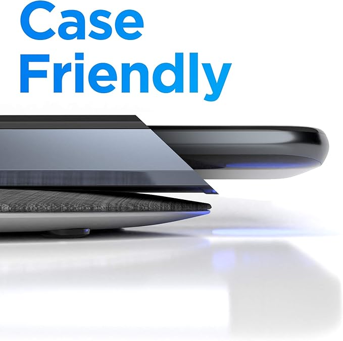 Encased Fast Charge Wireless Charger for LG G7 ThinQ, LG G8 ThinQ, Rapid Quick Charge Qi Pad w/Charging Power Cable (Ac Adapter Sold Separately) Case Friendly Design (LG V40 ThinQ, LG V50, V60)