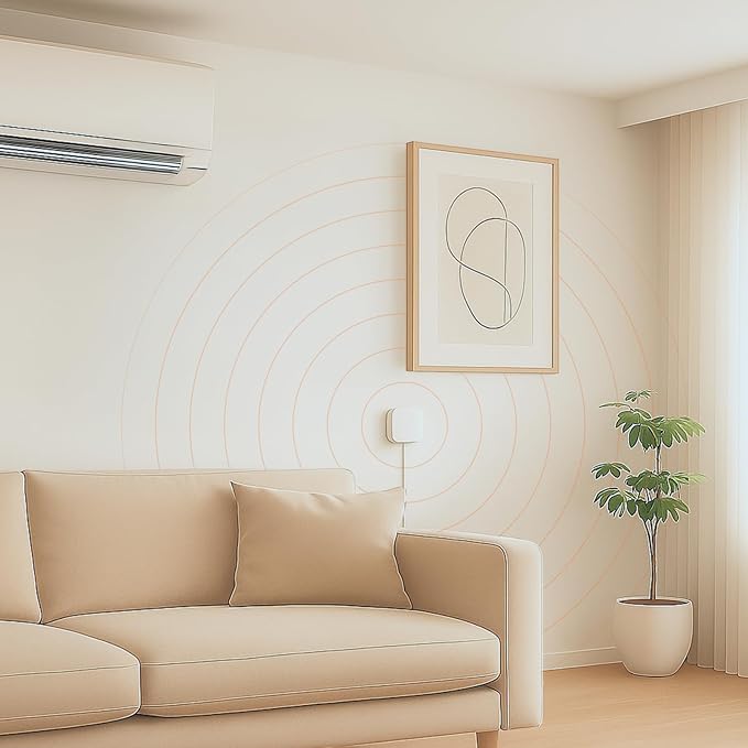 Noise Monitoring Device for Airbnb | Noise & Occupancy Sensor | Indoor Noise, Motion & Temperature Monitor | Privacy-Safe for Rentals, Offices & Homes