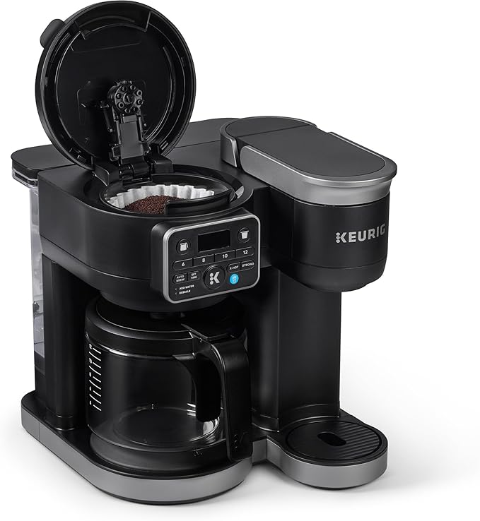 Keurig K-Duo Hot & Iced Single Serve & Carafe Coffee Maker – MultiStream Technology, 72oz Reservoir, Ideal for Holiday Hosting & Gift Giving (Gen 2)