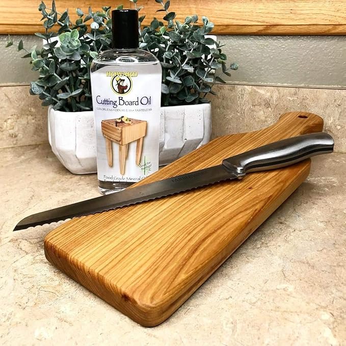 Howard Products BBB012 Butcher Block and Cutting Board Oil, 12-Ounce (3-Pack)