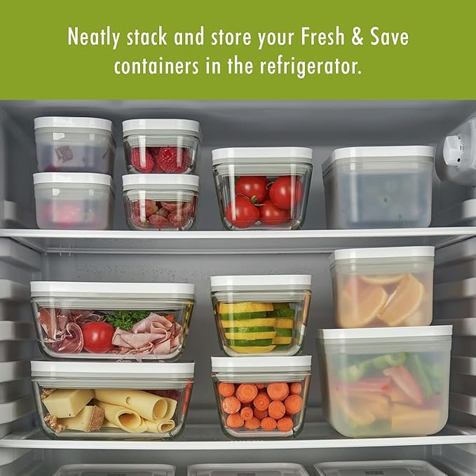 ZWILLING Fresh & Save Plastic Airtight Food Storage Container, Meal Prep Container - Small