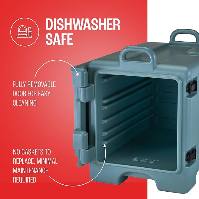 Cambro Insulated Food Pan Carrier - Hotbox for Catering & Transport - UPC300 Series (Slate Blue)